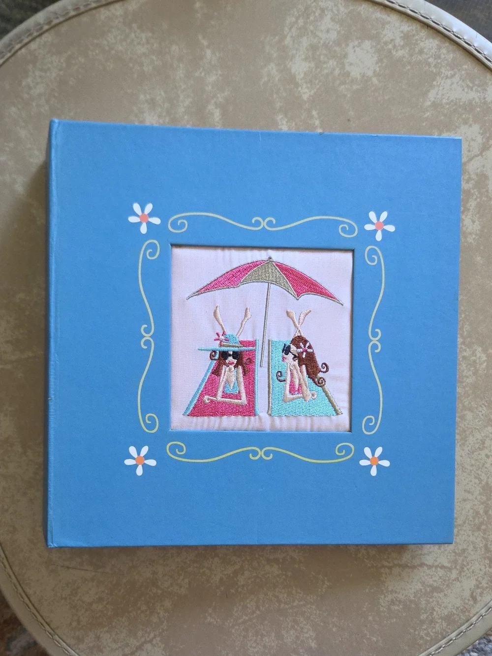 Y2K Beach Girls Embroidered 4x6 Pictures Photo Album